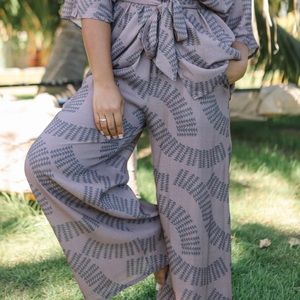 LEXBREEZY palazzo pants NWOT